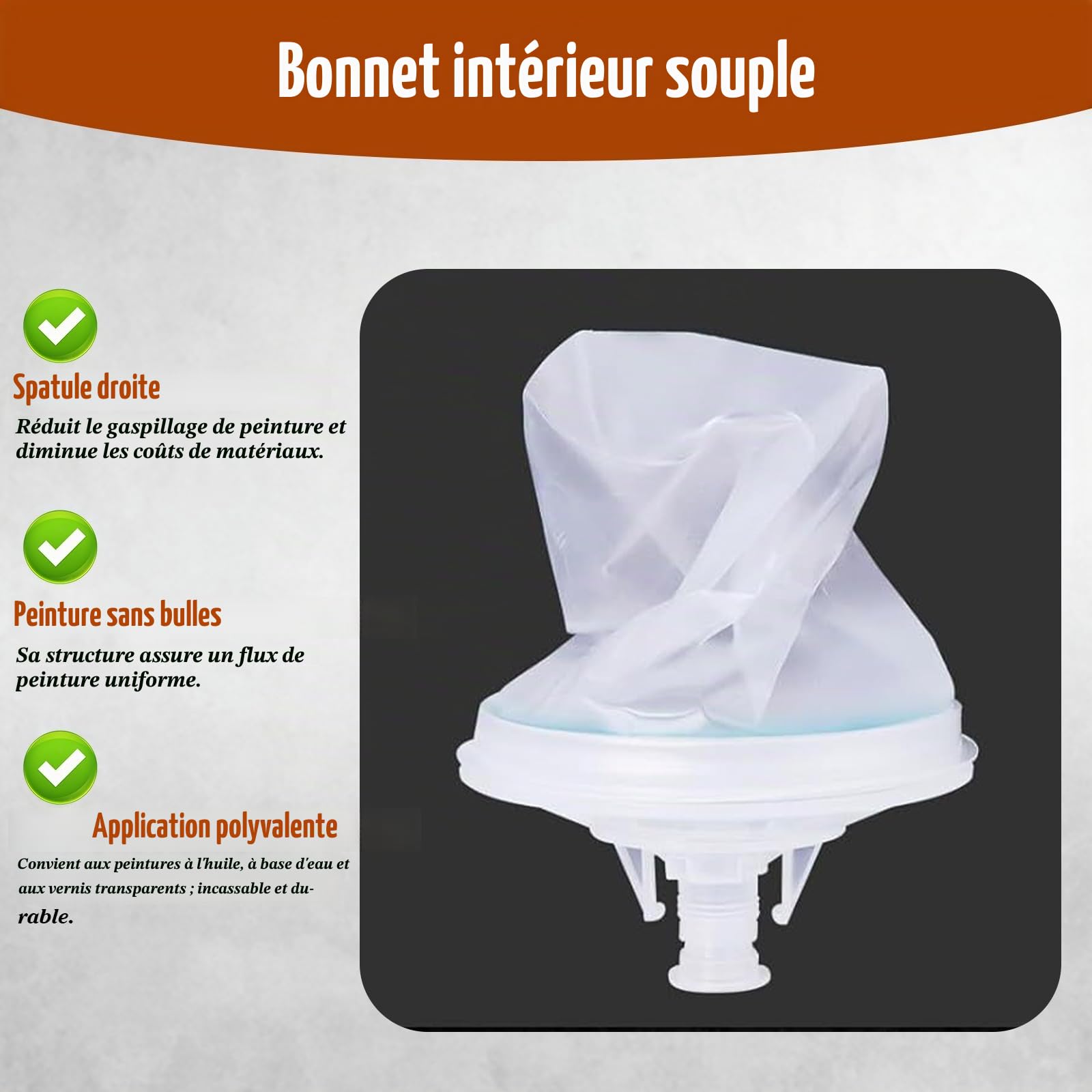 Lot de gobelets de mélange de peinture pour HVLP, pulvérisateur de peinture, jetable, pistolet à peinture, gobelet avec 10 gobelets, 10 couvercles, 5 connecteurs, 1 anneau de support noir (600 ml)
