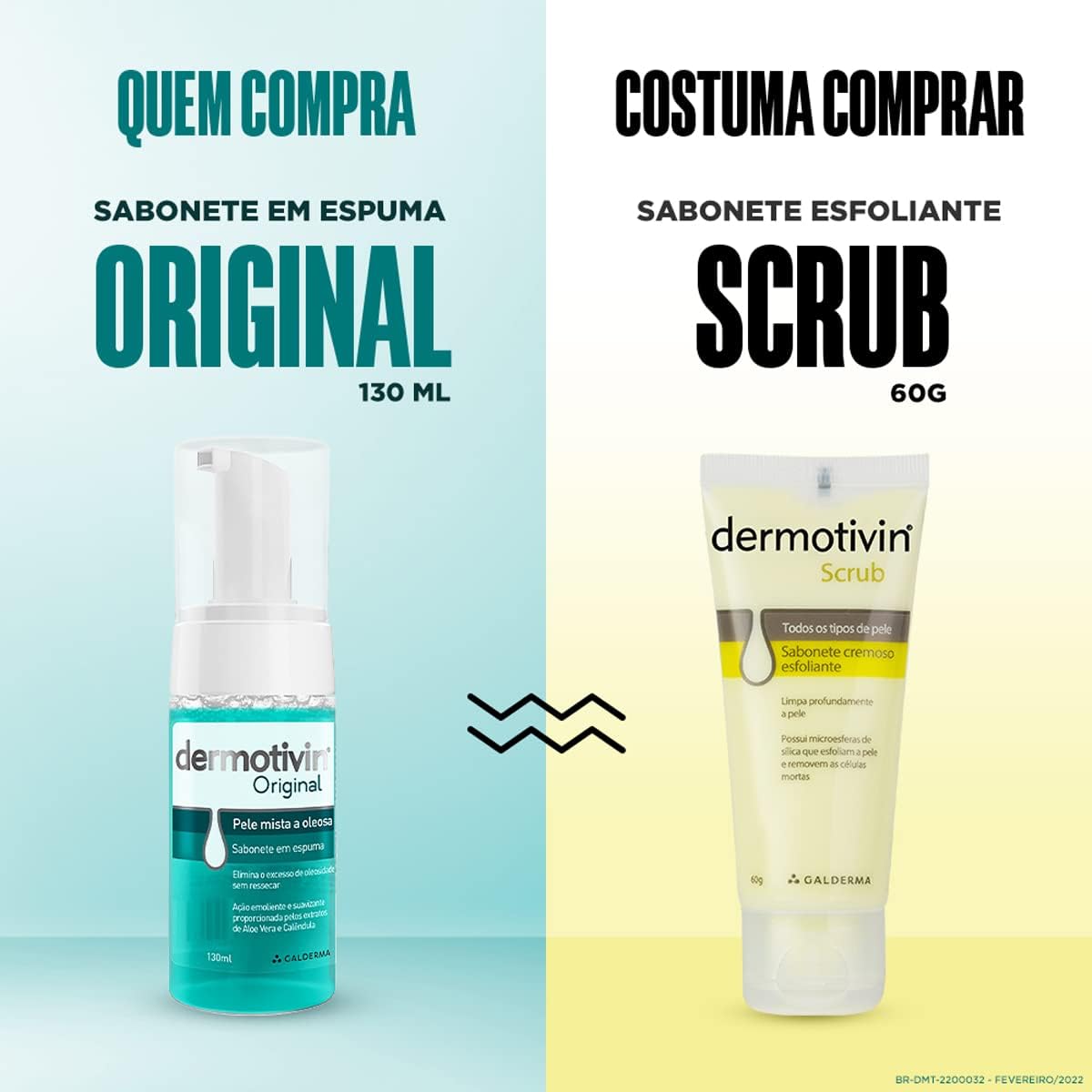 Dermotivin Espuma De Limpeza Facial Original 130ml