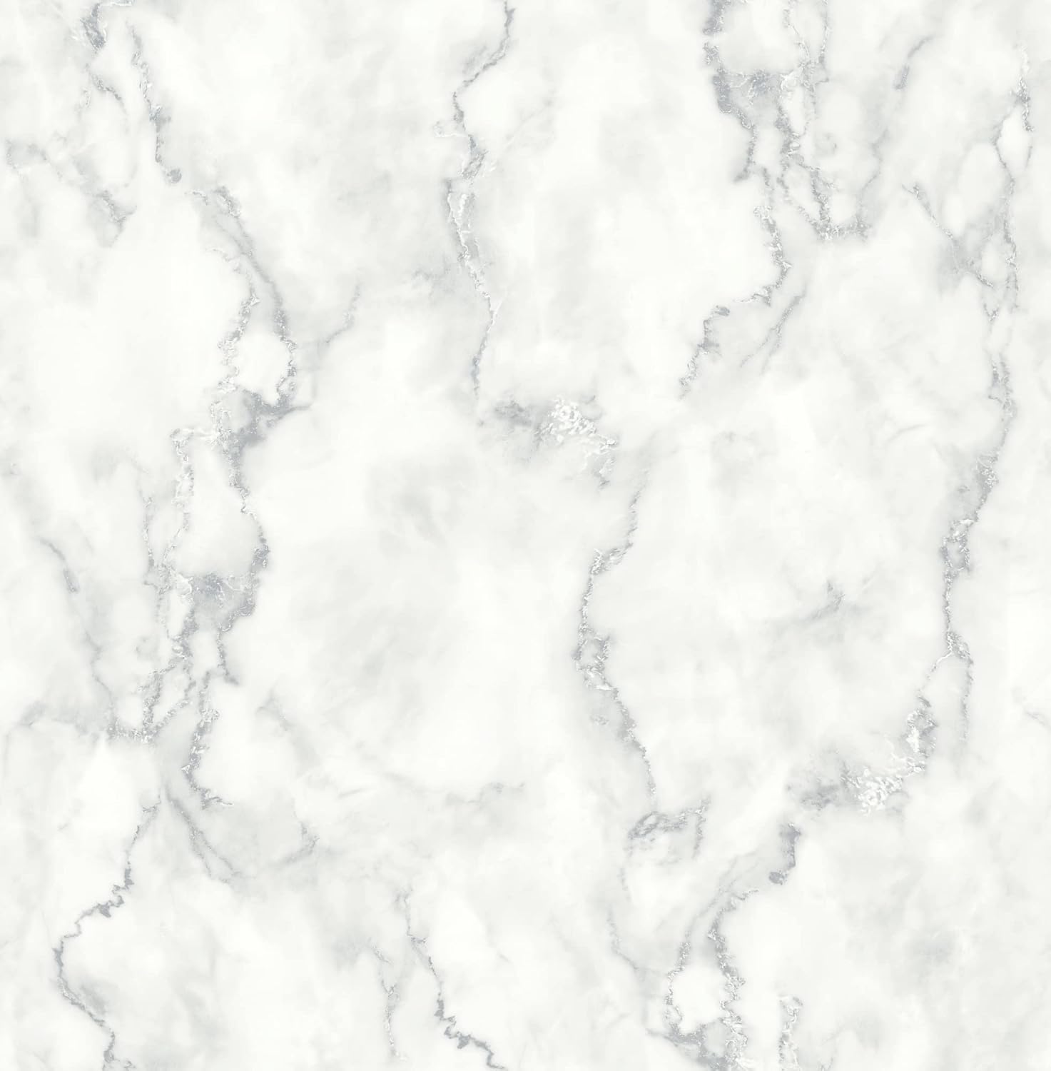 NextWall Faux Grey Marble Peel and Stick Wallpaper