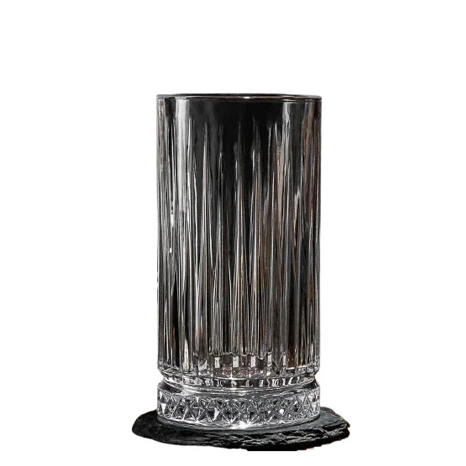 Kristallgläser Trinkflasche, transparentes Glas, Whiskybecher, kreativer ausländischer Weinglas, Bierbecher, Trinkgeschirr, Brandy-Glas, Barbecher(460ml)