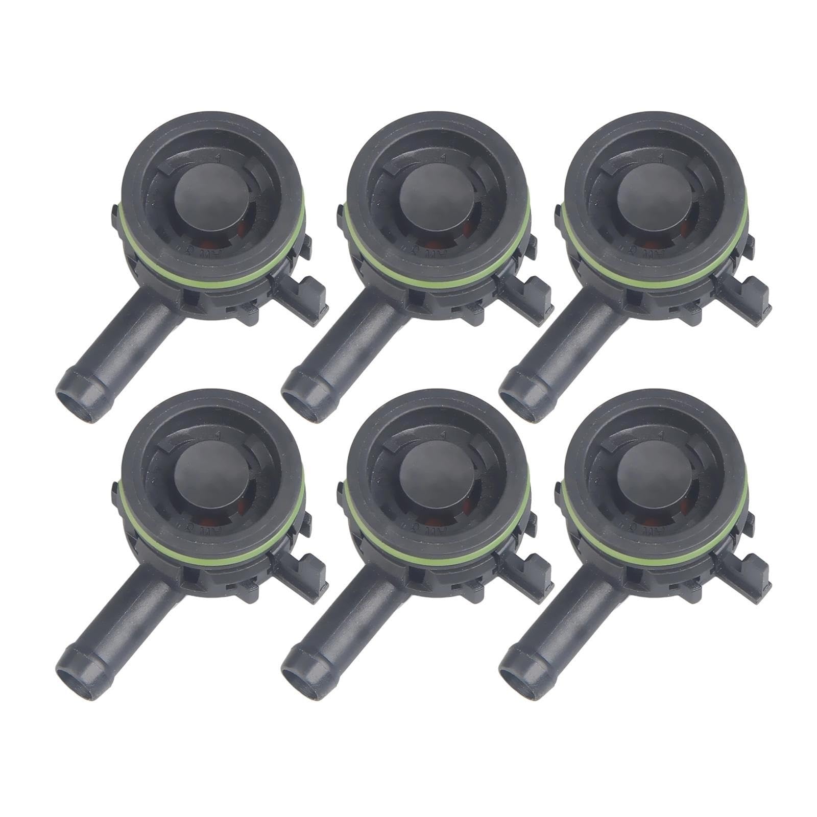 Turbo Splitter Zawór 6x 04E103175 Zawór zwrotny zaworu wydechowego samochodu Zawory PCV Części zamienne Wydech Zawory przedmuchowe silnika samochodowego
