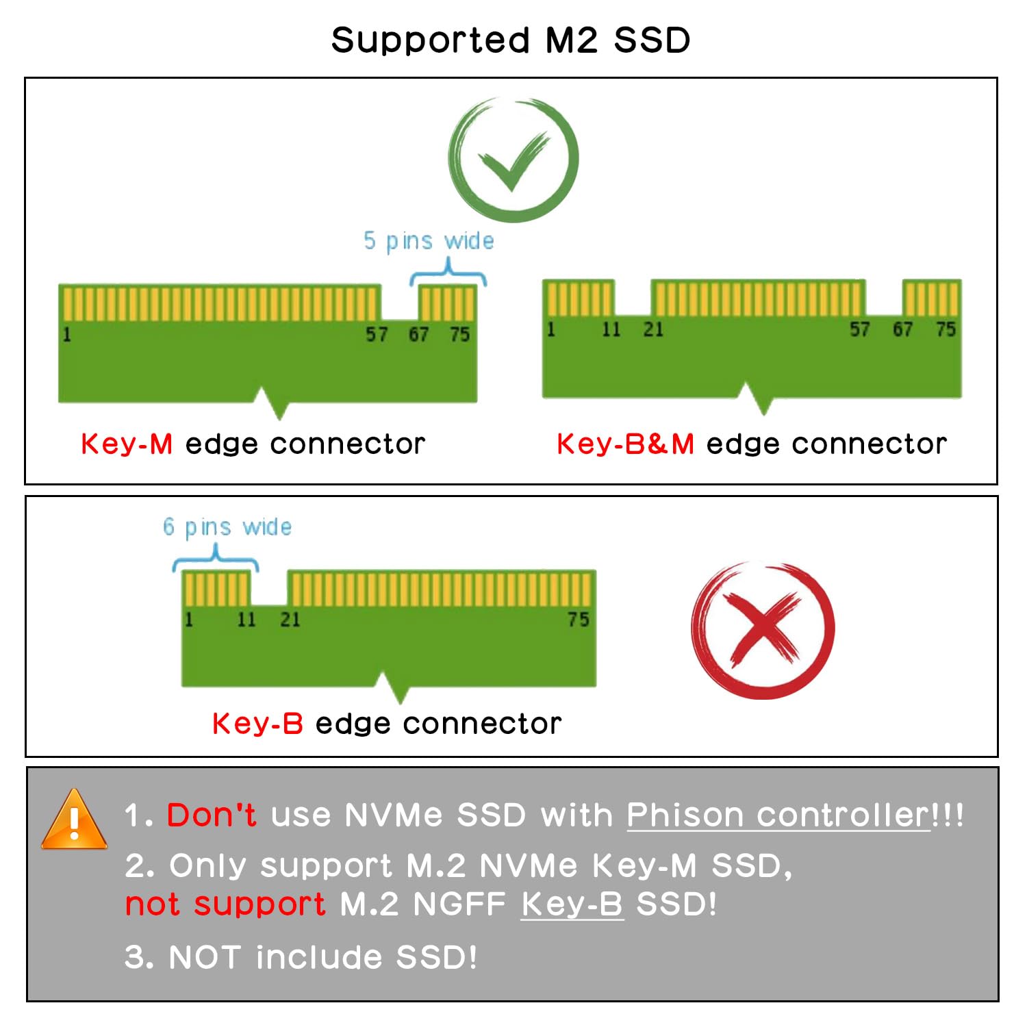 Geekworm X1001 M.2 KEY-M NVMe SSD Shield for Raspberry Pi 5 - Image 3