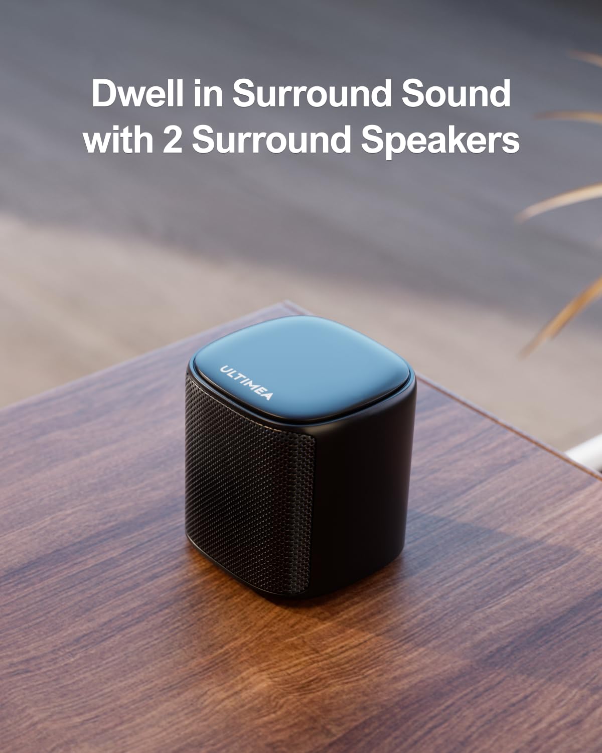 ULTIMEA Aura A30 Soundbar 5.1 Canali Con Surround Virtuale, Altoparlanti Posteriori E Subwoofer Cablato – Perfetta Per Film E Gaming