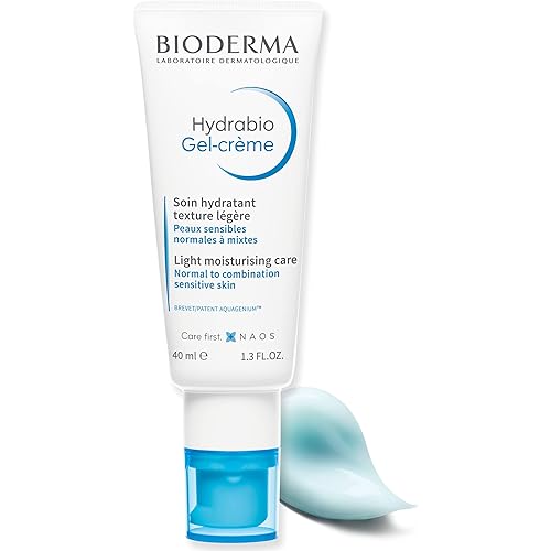 Bioderma - Hydrabio Face Gel Moisturizer - Moisturizing, Lightweight Gel Cream for Dehydrated Sensitive Skin