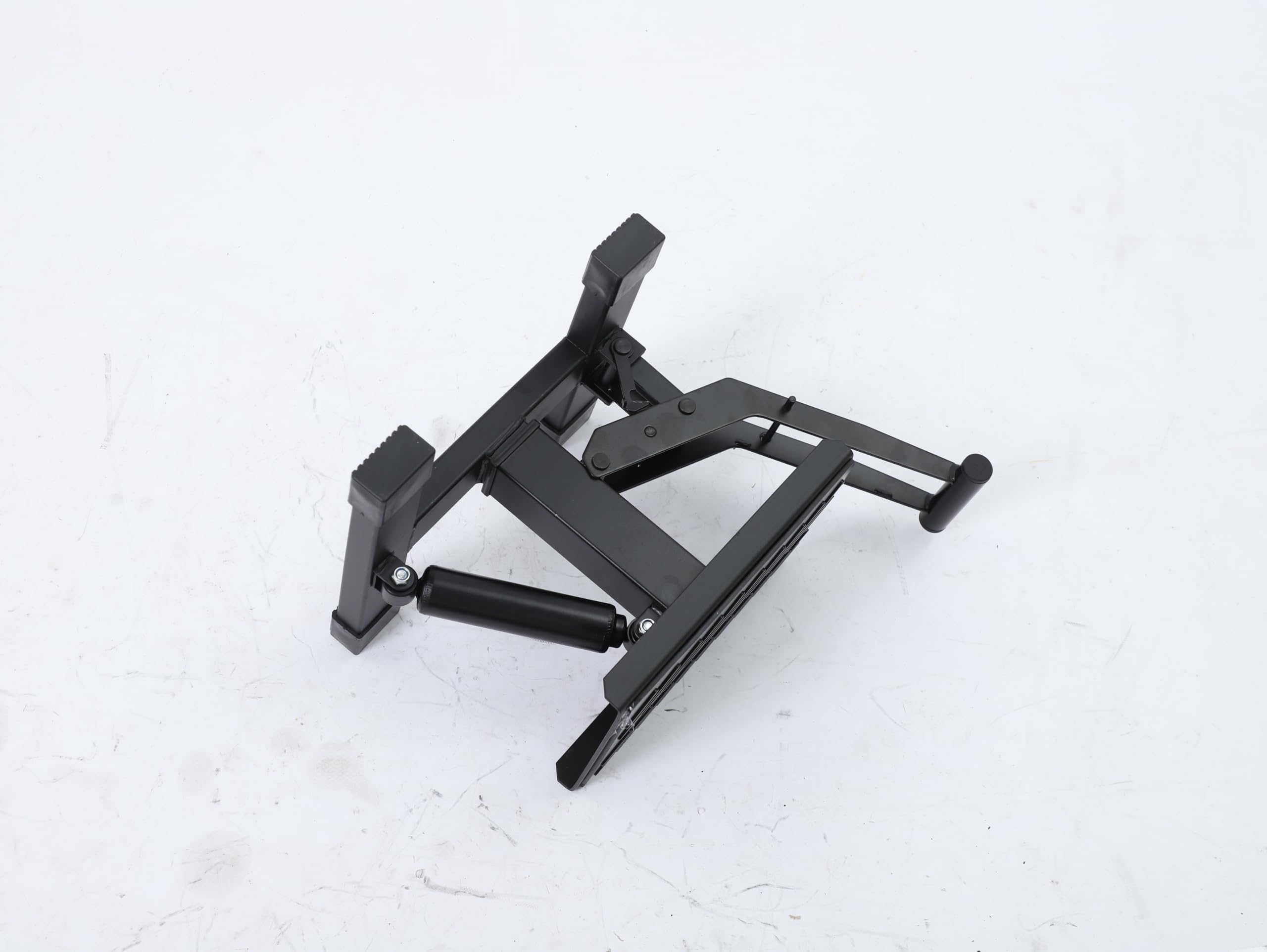 Cavalletto idraulico professionale per moto, cavalletto sollevatore per moto, motocross, cavalletto sollevatore pieghevole, supporto universale per moto, regolabile in altezza 25-34 cm, carico massimo