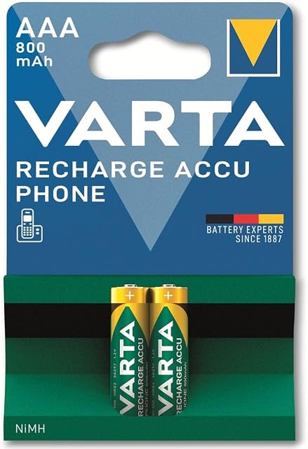 Varta 58398101402 Bateria Jednorazowa, Zielony/Złoty, 2 sztuki x AAA