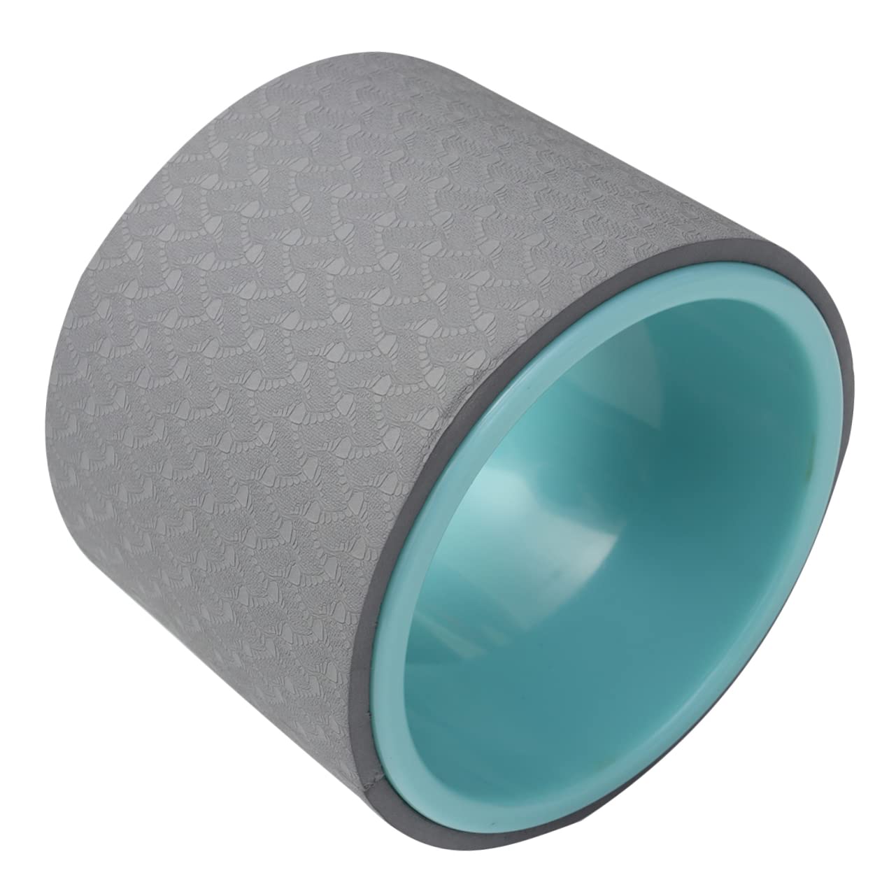 Abaodam Ruota Yoga Abs Blu da 6,5 Pollici per Allenamento Pilates e Fitness, Leggera e Resistente Fino a 300kg, per Esercizi a Terra e Rafforzamento Muscolare