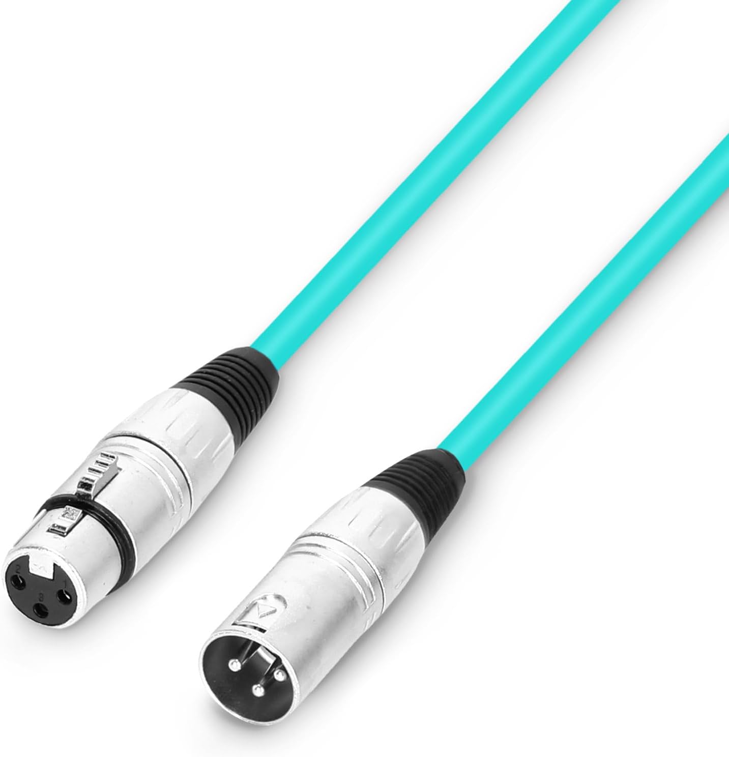 0.5 m Green K3MMF0050GRN Microphone Cable XLR Female to XLR Male DMX Cables