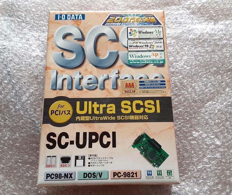 未使用 IOデータ PCI ワイドSCSIインタフェースカード SC-UPCI IOデータ PCI ワイドSCSIインタフェースカード SC-UPCI Yahoo