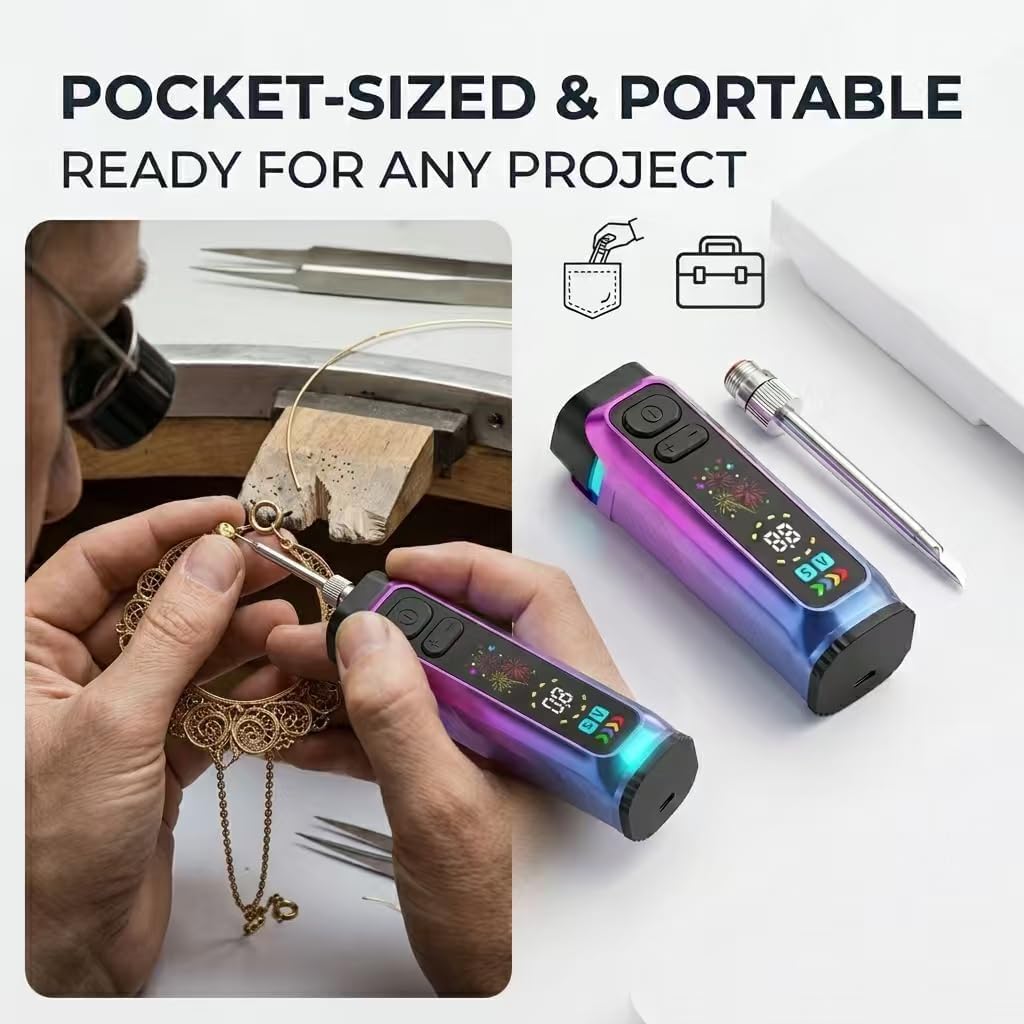 Smart Mini Portable Soldering Iron Small (colorful)