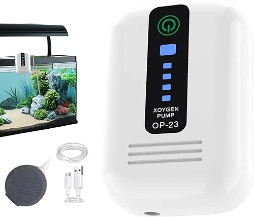 Fish Air Pump | Oxygen Compressor - Quiet Small USB