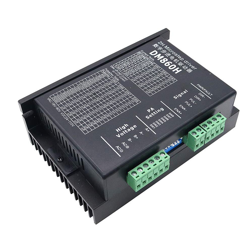 DollaTek Controlador de motor paso a paso electrónico digital carrera para m860 2ma860h dm860 accesorio