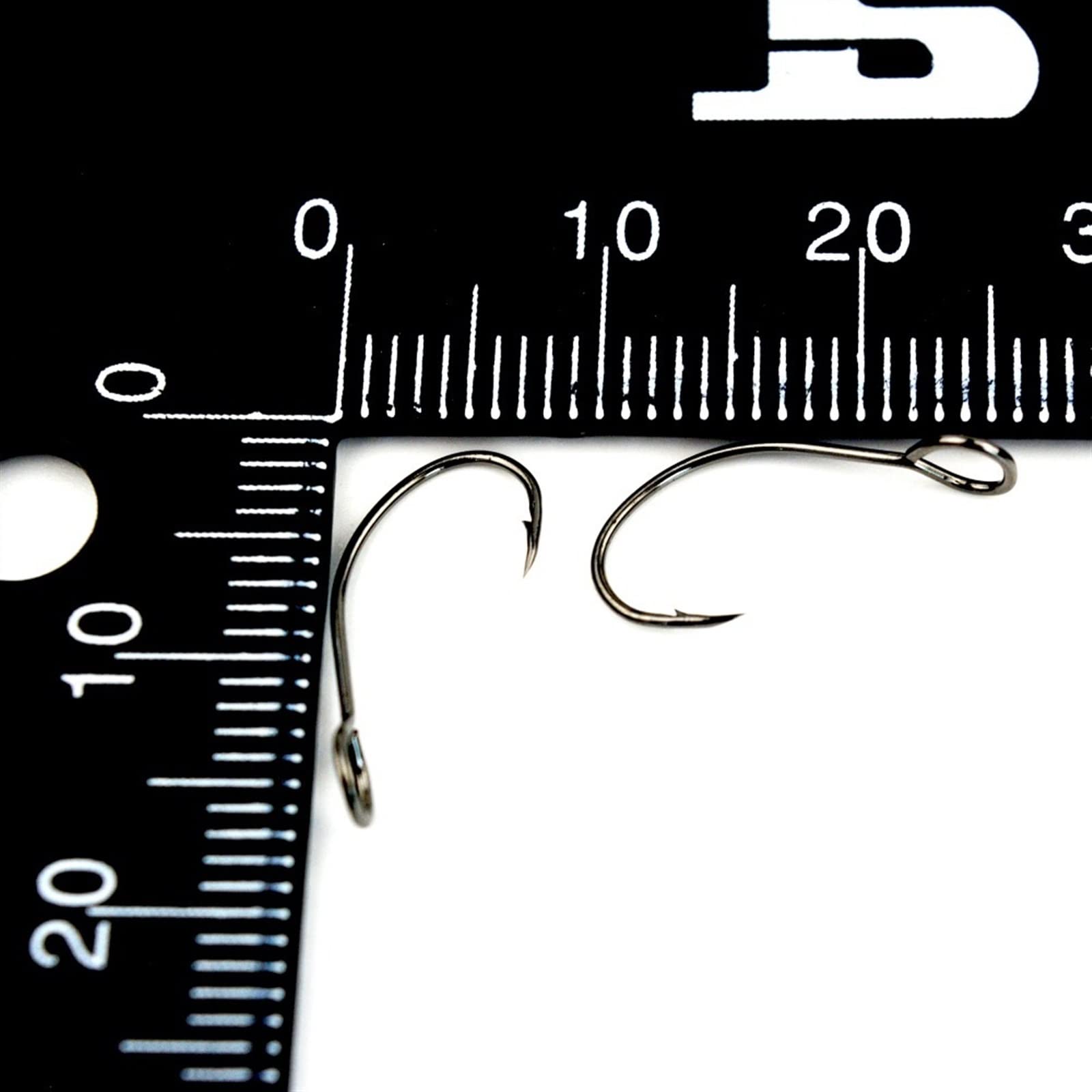 Anzuelos de Pesca 100 Uds Anzuelo de púas Anzuelo de Carpa de Acero al Carbono anzuelos de Pesca de señuelo único con anzuelos de Anillo for Cuchara de señuelo Gancho de Pesca (Color : Barbless, Siz