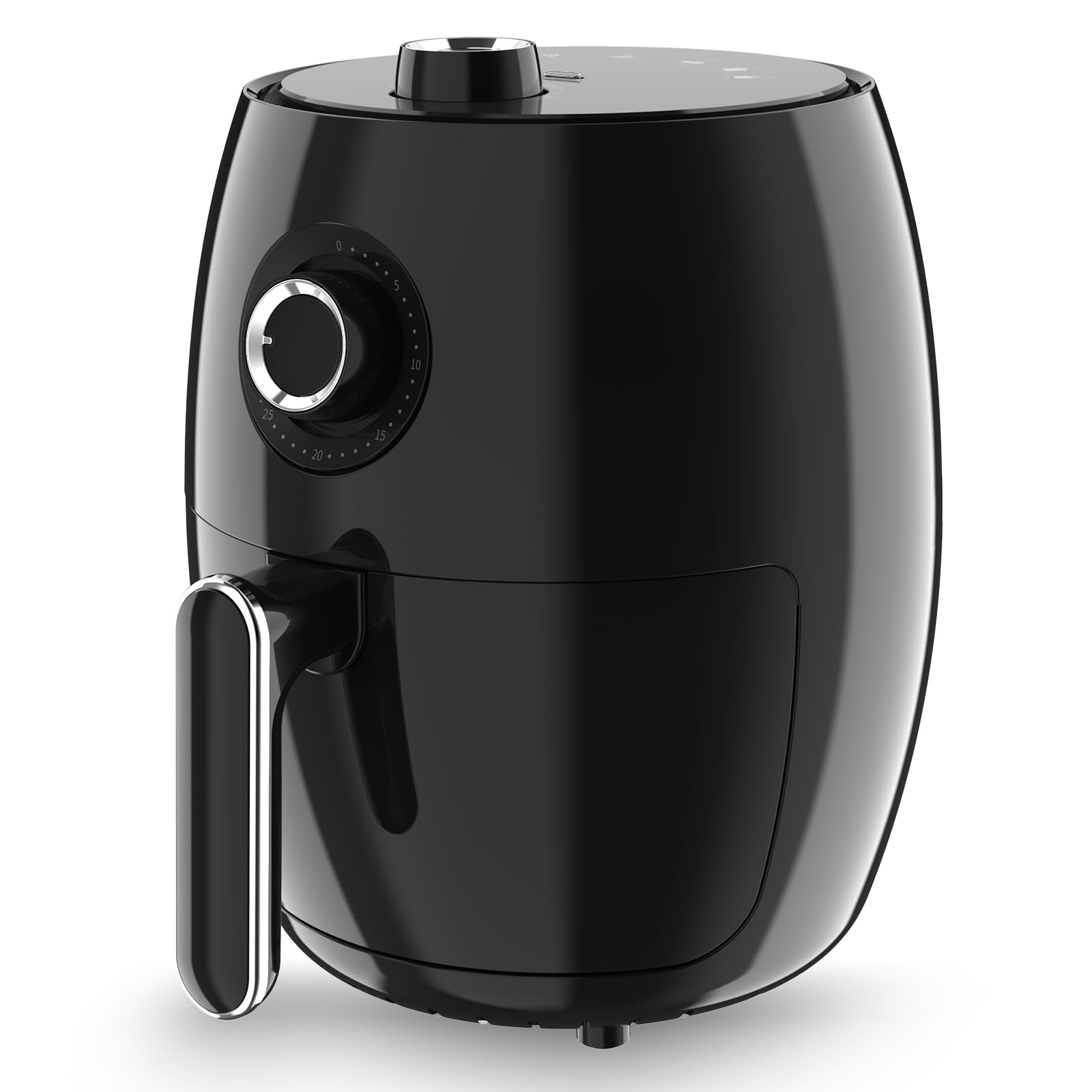 Compact Air Fryer Small 2 1QT 4-in-1 Small Mini Airfryer Compact Bake Roast Reheat 98 Less Oil Adjustable