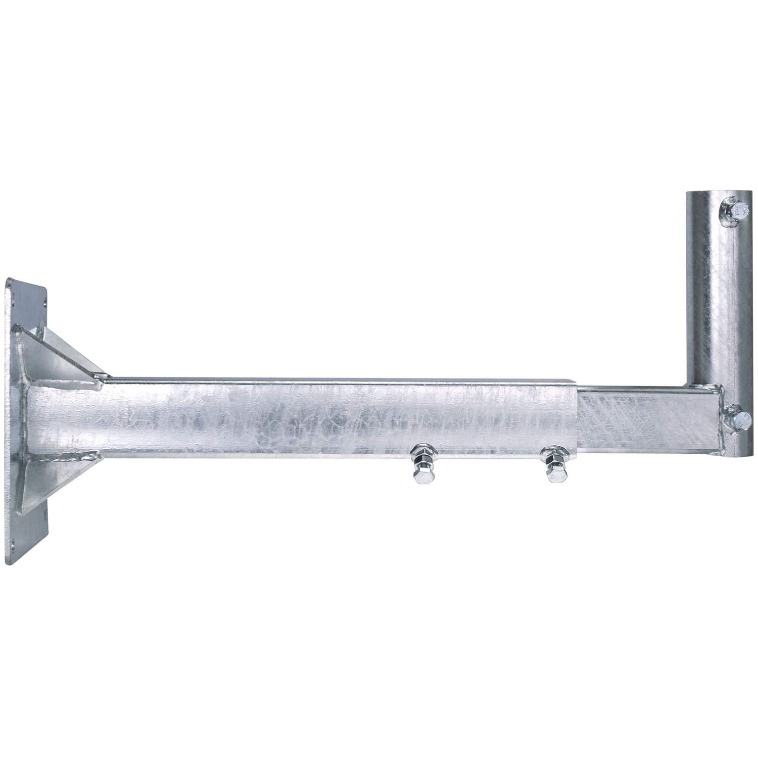 DUR-line WHSF 85cm XL - Stahl Wandhalter feuerverzinkt - SAT Wandhalterung für Satellitenschüssel