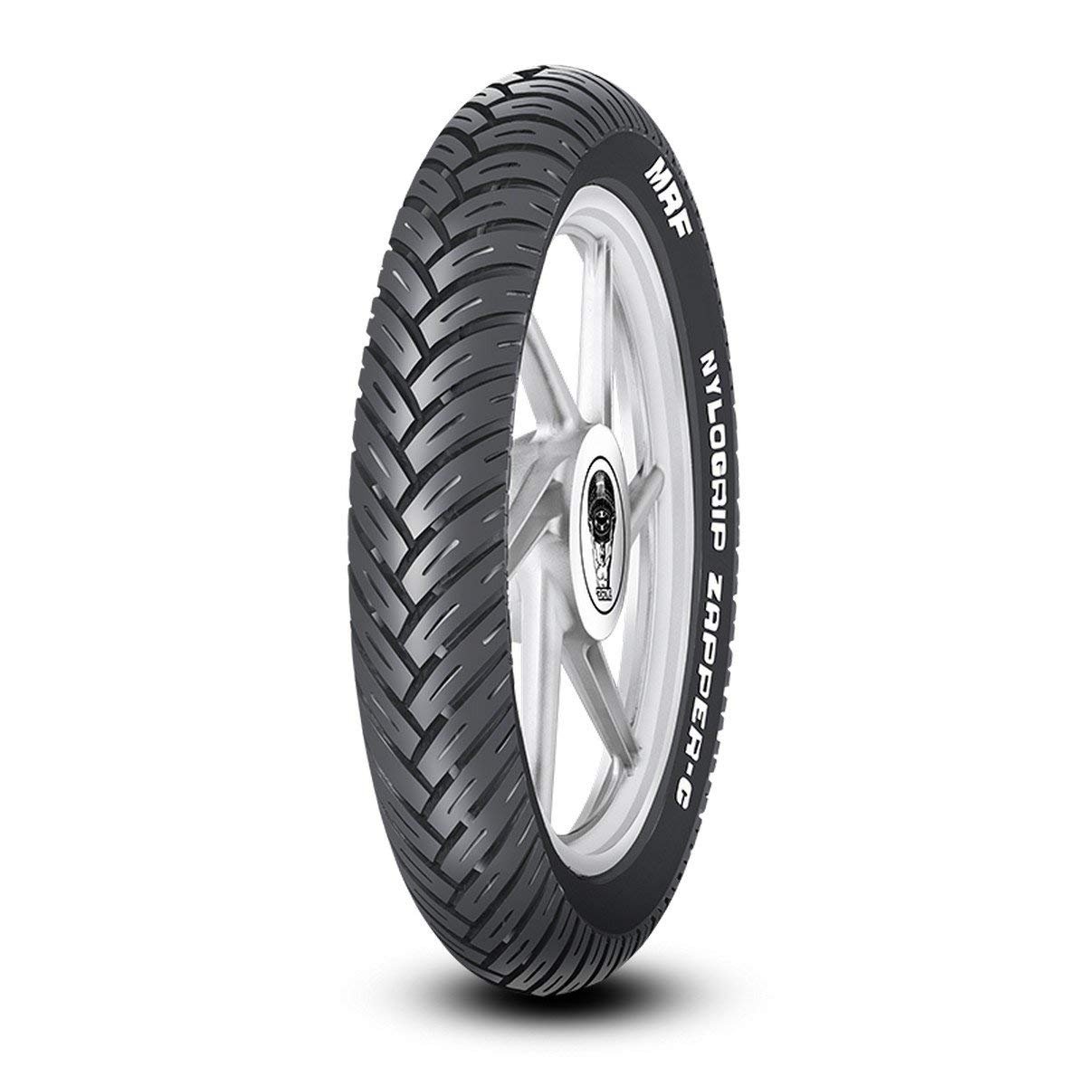MRF Nylogrip zapper C 100/90 R17 55P Tubeless Tyre : Amazon.in