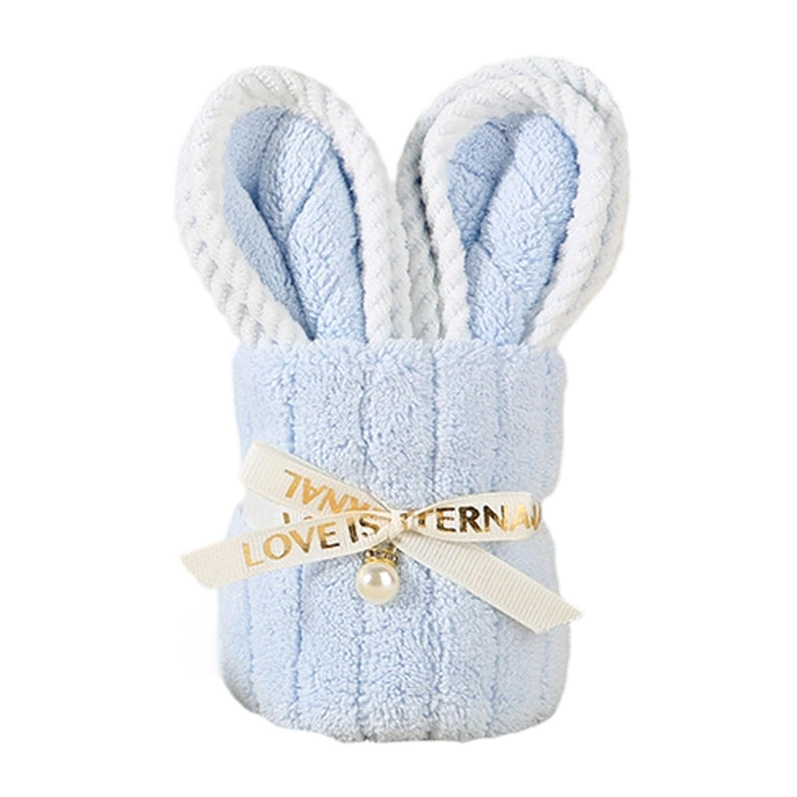 Meiliyizu Lovely Rabbits Styles Microfiber Towel Gentle Absorbent for Wedding Gifts Kids Birthday Gifts Gym Pool Use Rabbits Print Microfiber Towel Gentle Absorbent