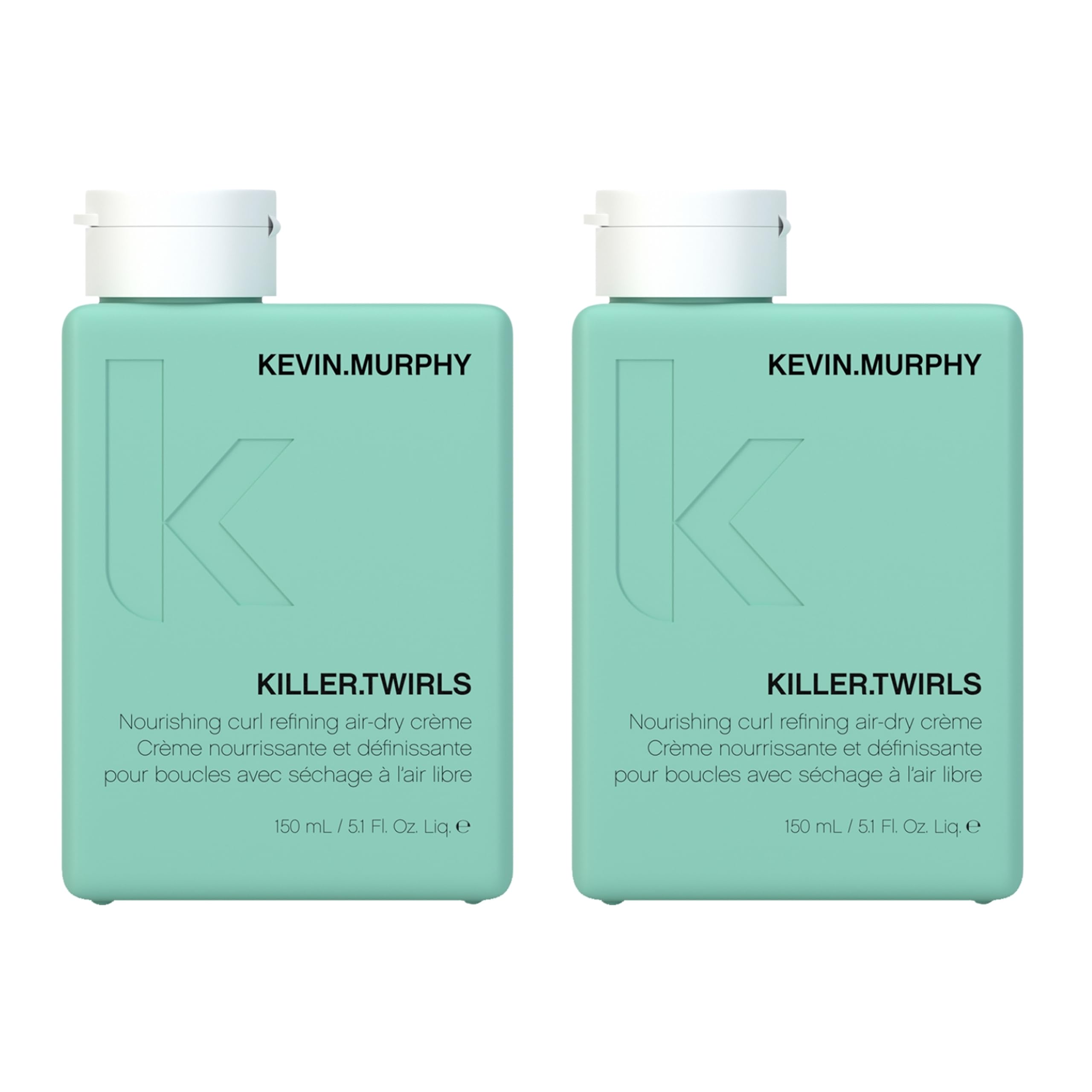 KEVIN.MURPHY KILLER.TWIRLS Curl Defining Creme, 150 mL / 5.1 fl oz, 2-Pack