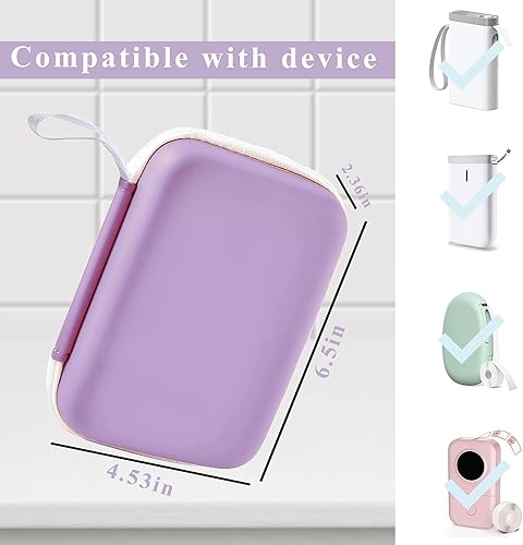 Miniatura 10 de Funda para etiquetadora negra compatible con Phomemo D30