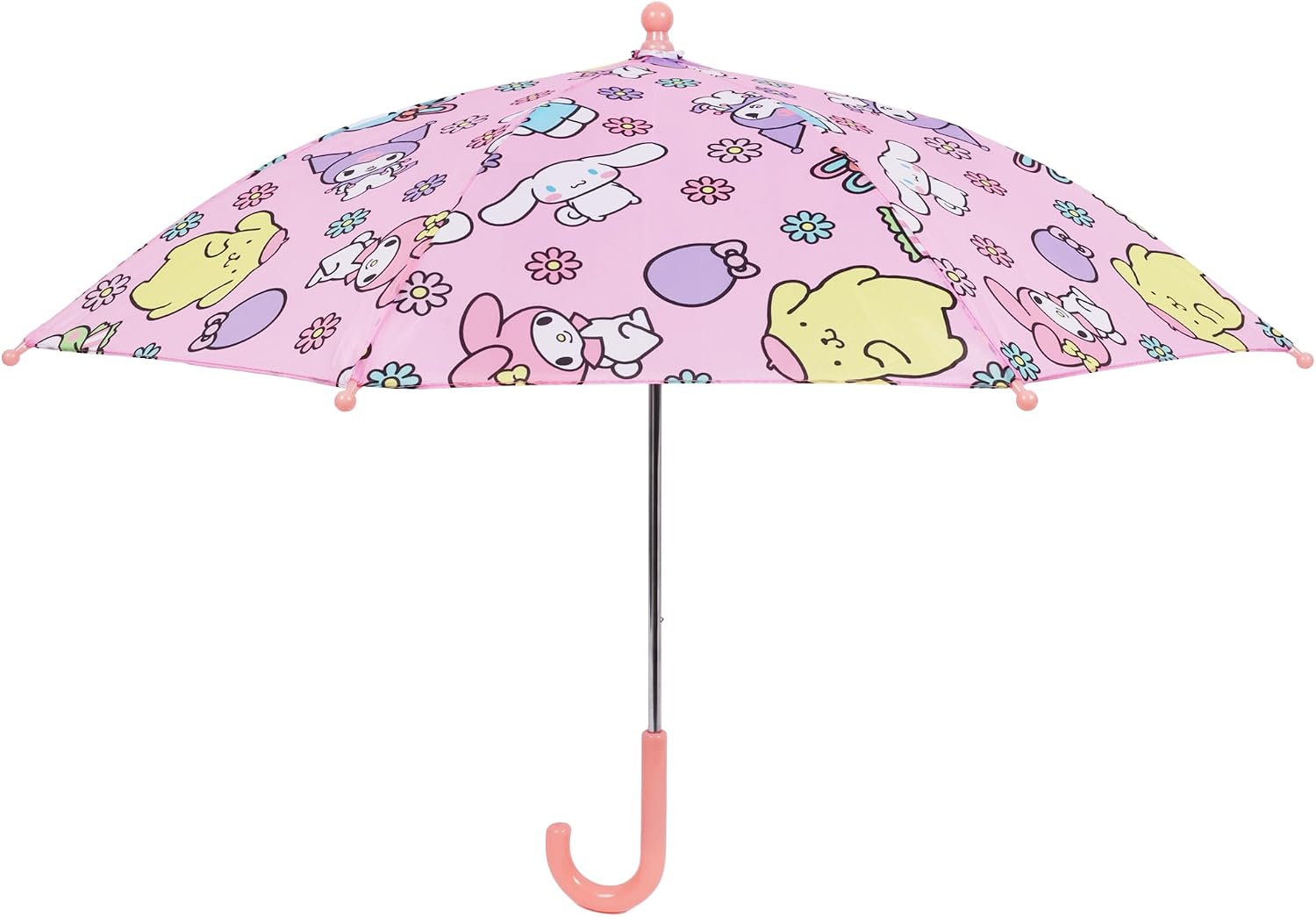 Concept One Hello Kitty Umbrella for Kids, Pink