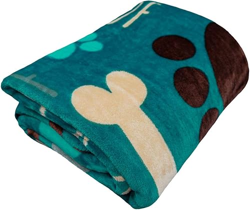 Miniatura 6 de Puppy Paws - Manta súper suave para amantes de los perros, 50 x 60 pulgadas, para dormitorio, sala de estar, primavera, vacaciones, niños, bebés,
