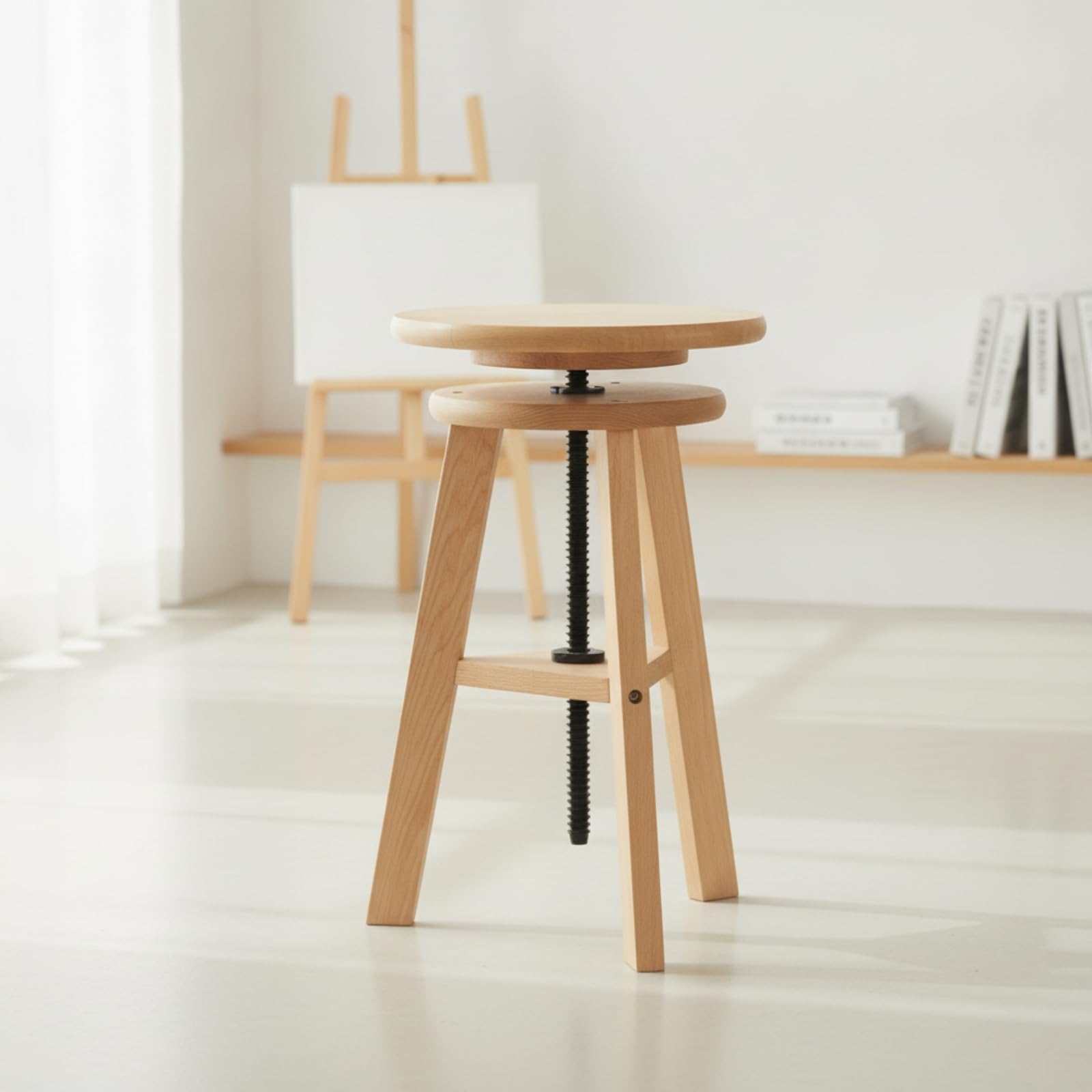 Sgabello a Supporti Stabile, Pannello Composito