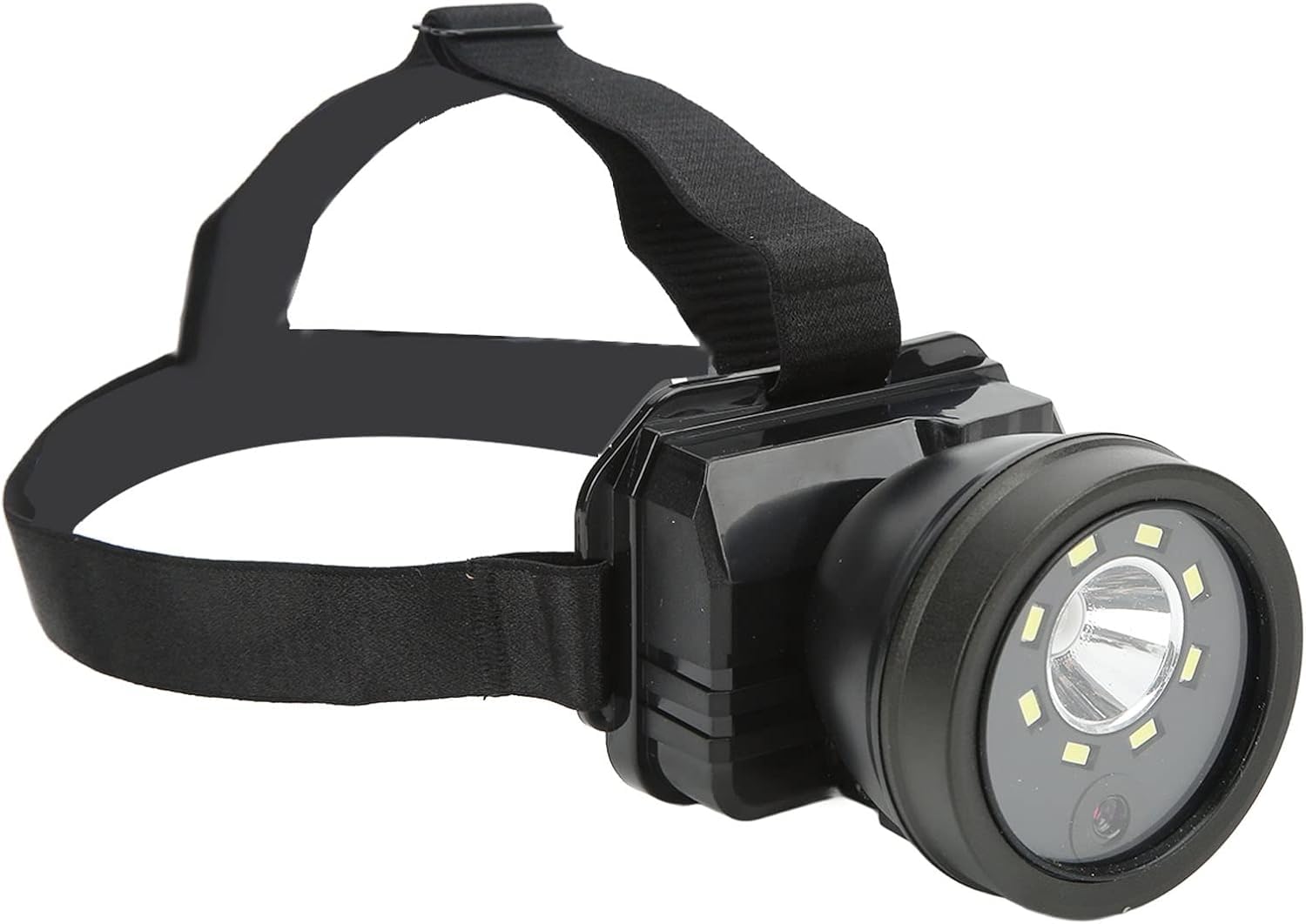 FREDI HD PLUS Professional Headlamp Body Camera | Full HD 1080P Head Mounted Recording | 26 Hours Battery Backup | Dual LED with Adjustable Angle | IPX4 Water Resistant | Supports 128GB Memory Card