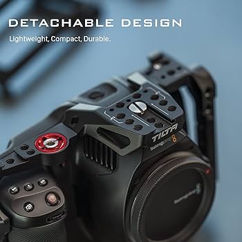 Pocket Cinema Camera 4K ＋ Tiltaフルケージセット Tilta Camera Cage for BMPCC 4K/6K Advanced Kit - Black (Open