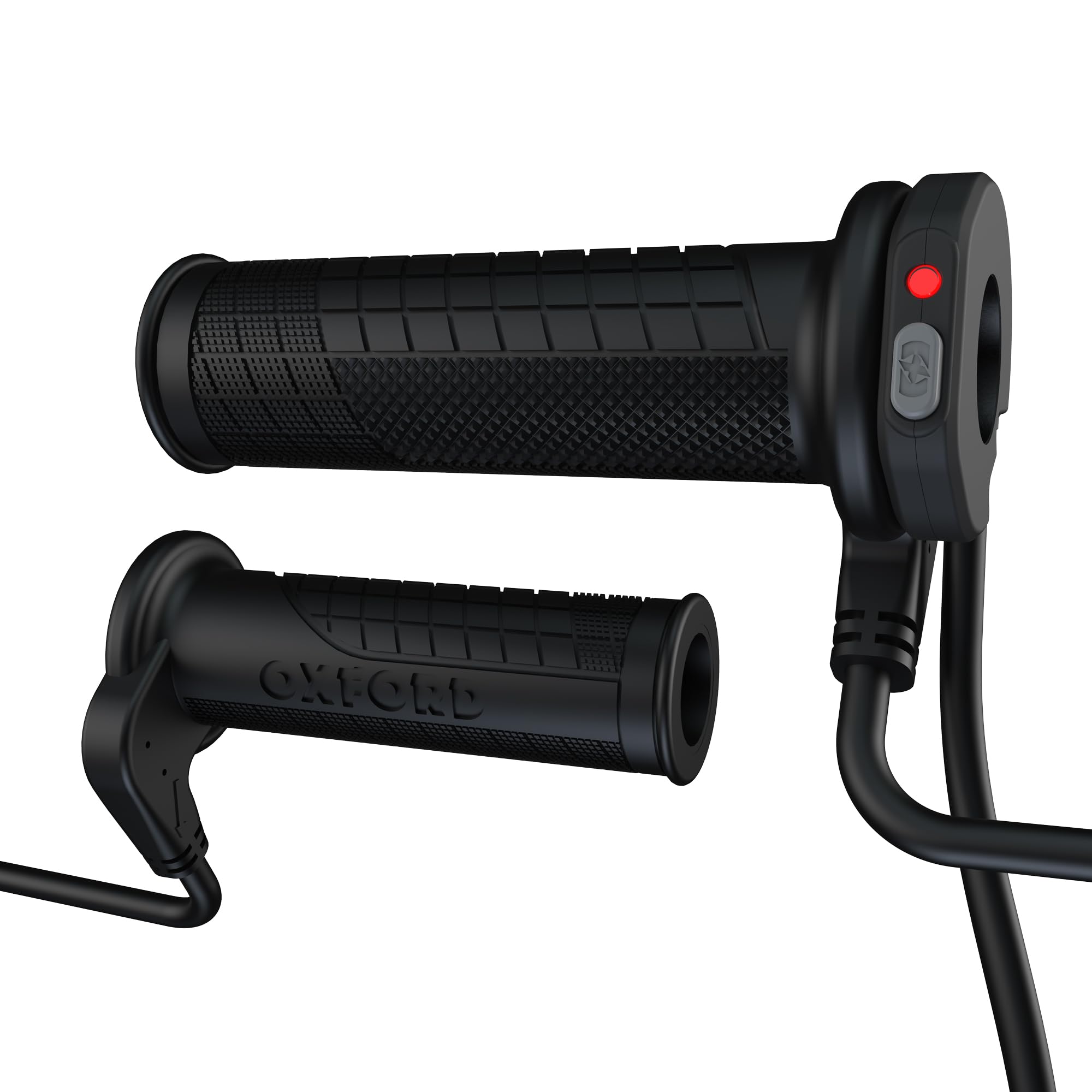 Oxford HotGrips Advanced Integrated | Manopole riscaldate per manubrio per temperature fredde invernali moto moto equitazione