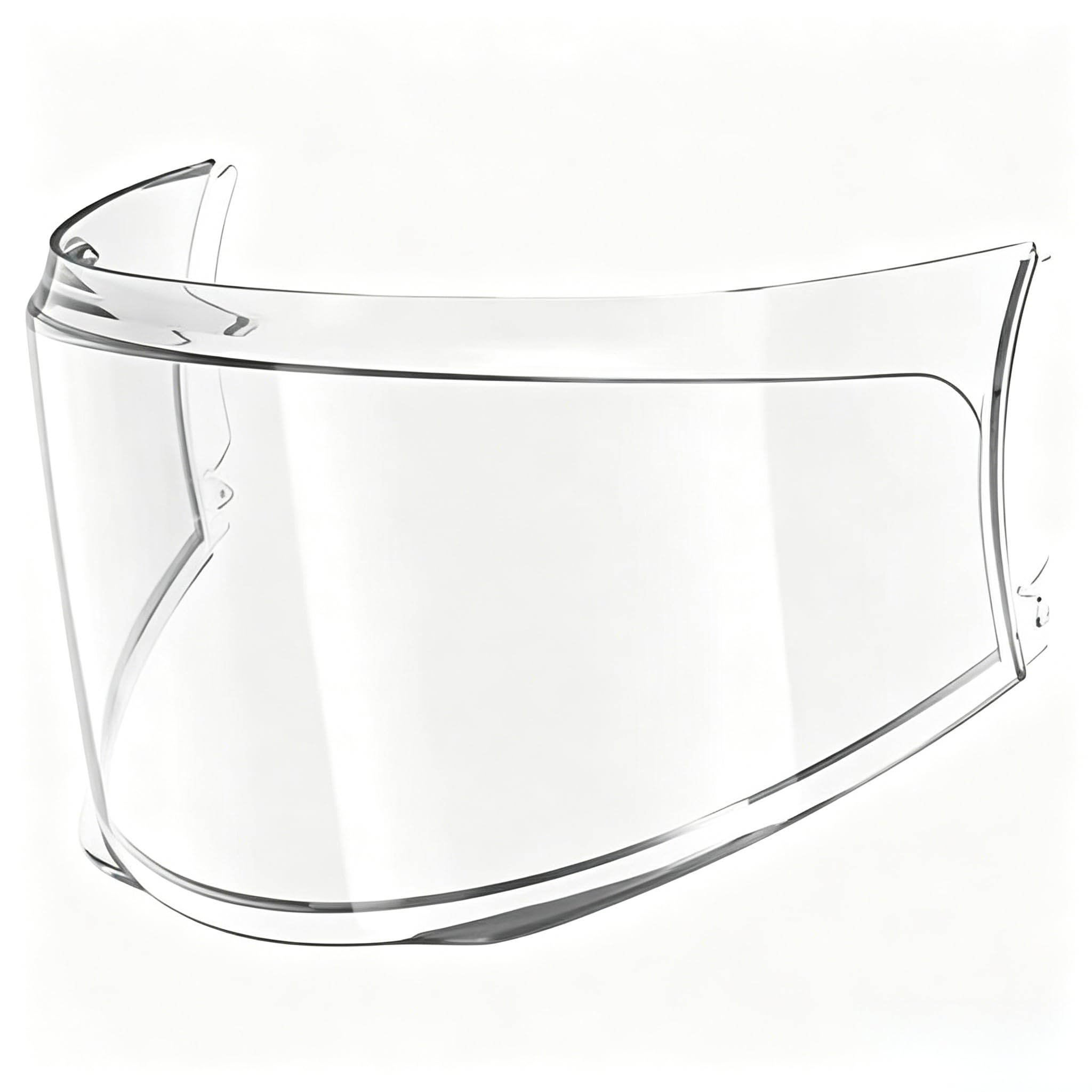 Visiera di ricambio per casco Shark EVO-ONE 2 / EVO-ONE/EVO ES/EVO GT, lente di protezione antiappannamento PC con protezione UV, alta trasmissione della luce e resistenza ai graffi (trasparente)