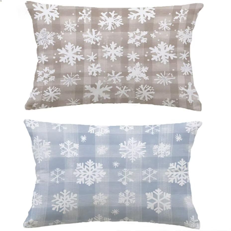 Housse de coussin extérieur 60x80 coussin de jardin rectangulaire imperméable aspect lin