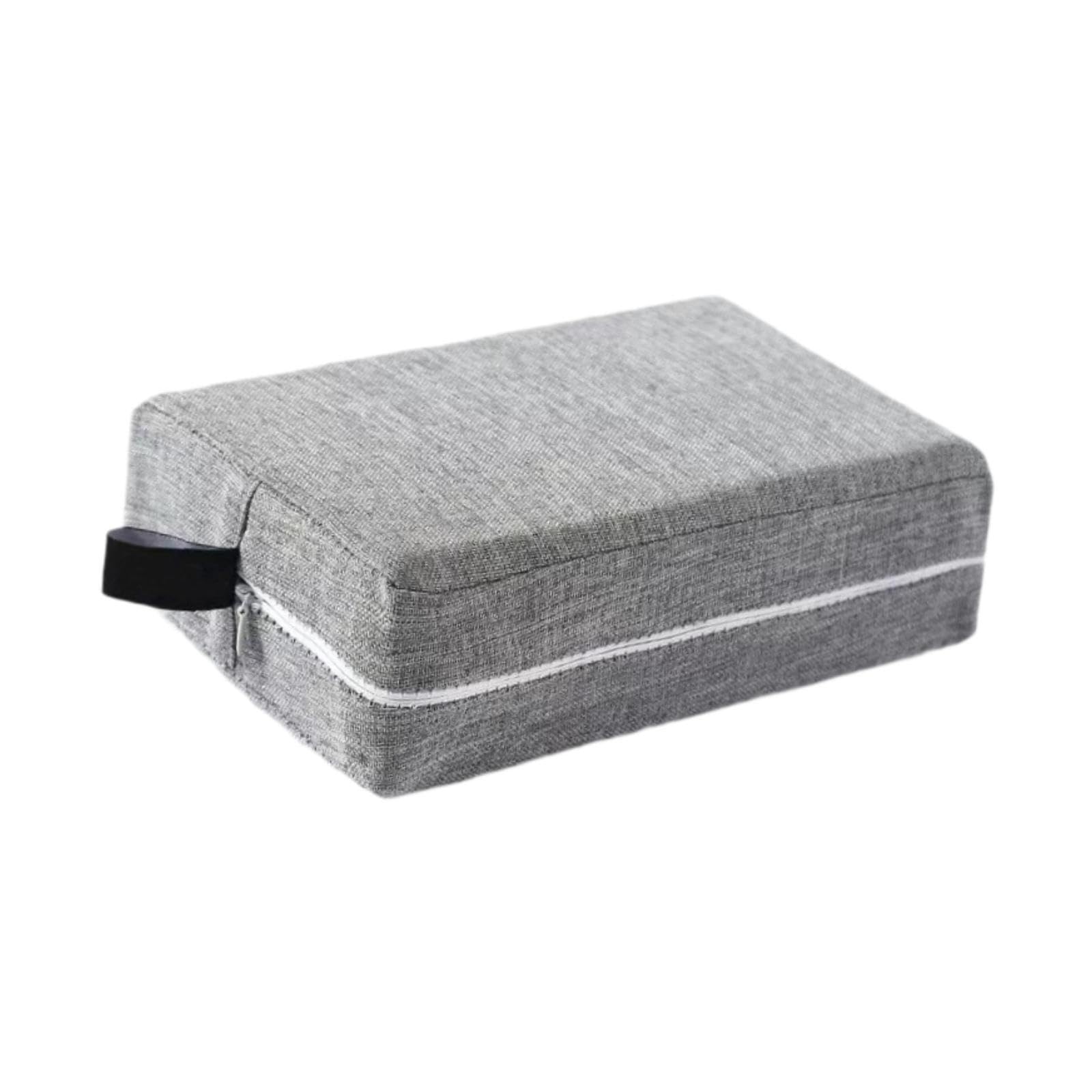 LR Decor E-Shop Yoga Block Cloth Cover Meditation Stretching Squat Non Slip Yoga Brick Cover Grey-image-20