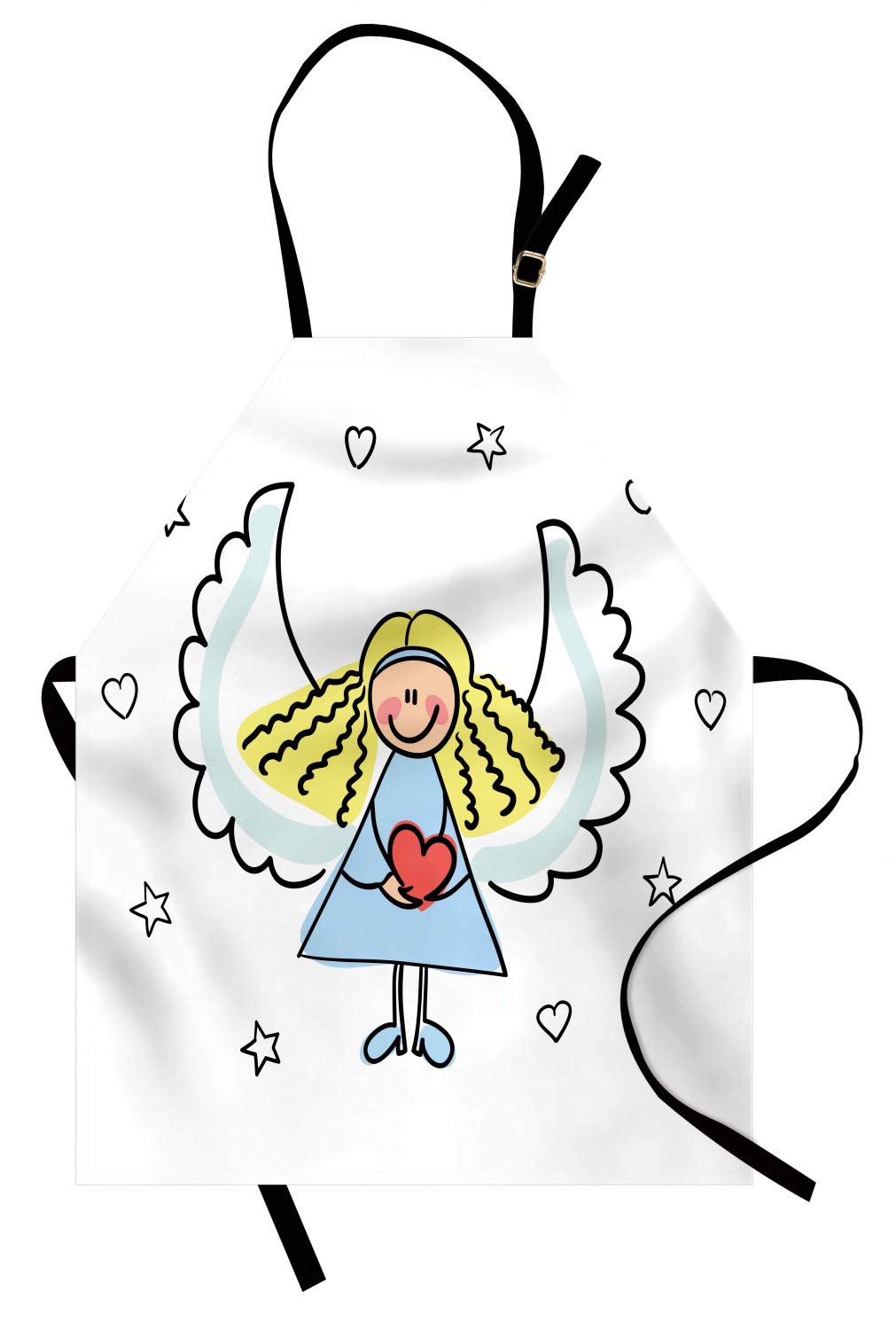 Ambesonne Digital Printed Multicolor Aprons