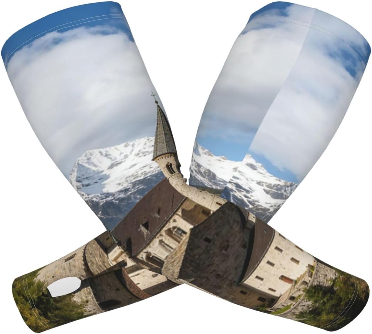 Historical monuments of Armenia Arm Sleeves for Men Women Cooling Sleeves UV Blocking Protection Sleeve