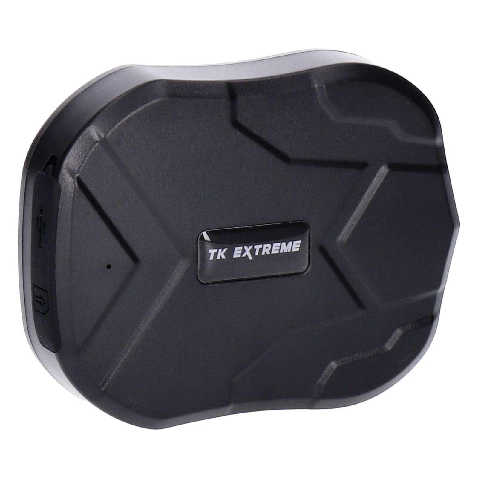 TK Extreme 4G GPS Tracker Ohne ABO GPS Tracker Auto 90 Tage Standby-Zeit, 5 Sekunden Zum Aktualisieren Der Position, Stark Magnetisch und Wasserdicht mit Kostenloser App, 5000mah