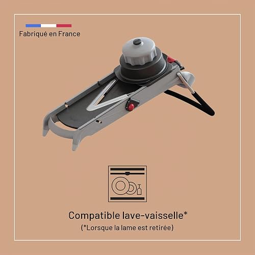 De Buyer Viper Slicer, Grey - 4