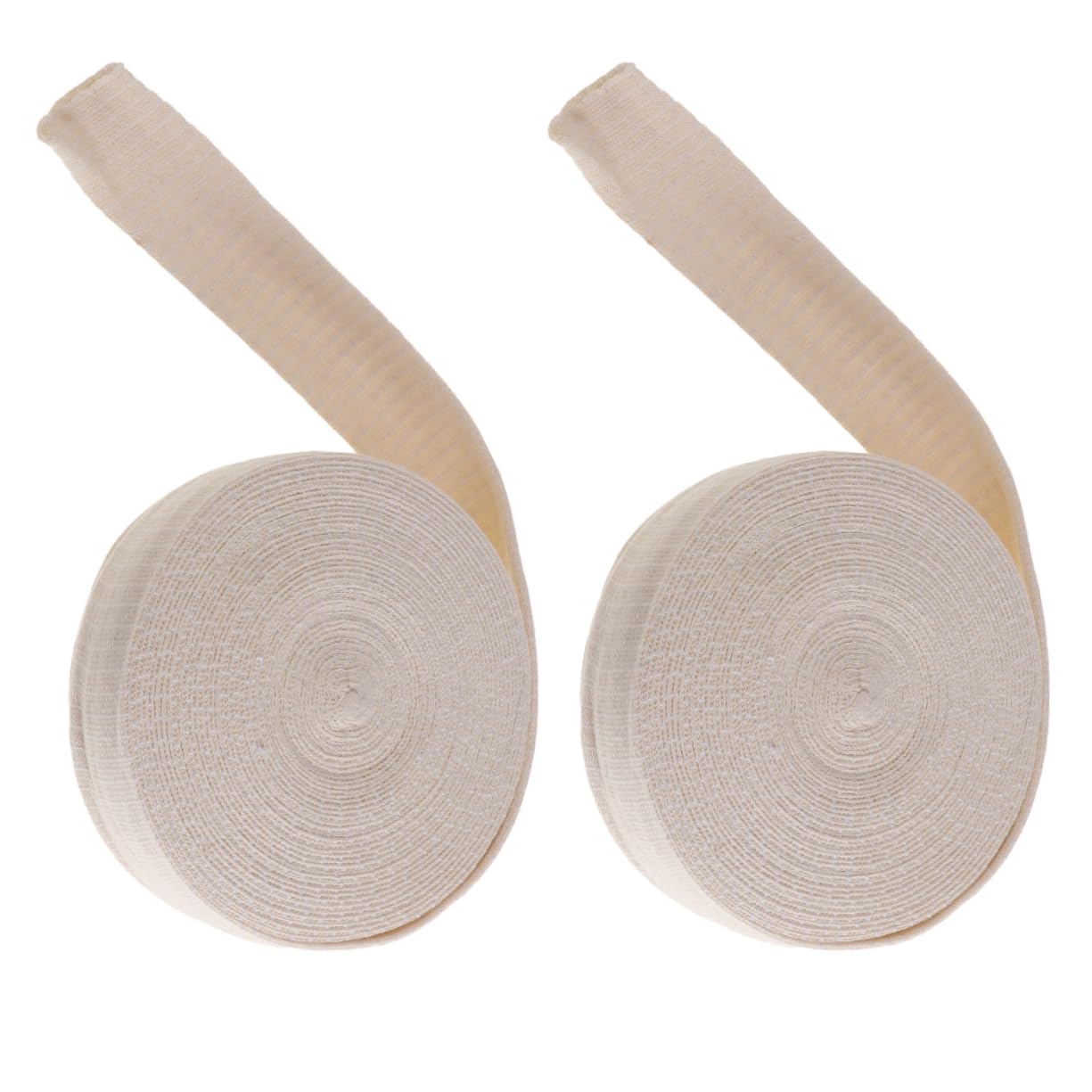 GOOHOCHY 2 Rolls Tubular Elastic Bandage Tubular Bandage Stockinette for Leg Stockinette Tubing for Legs High Elastic Bandage Cotton Bandage Tubular Arm Stocking Tubular for Liner Spandex
