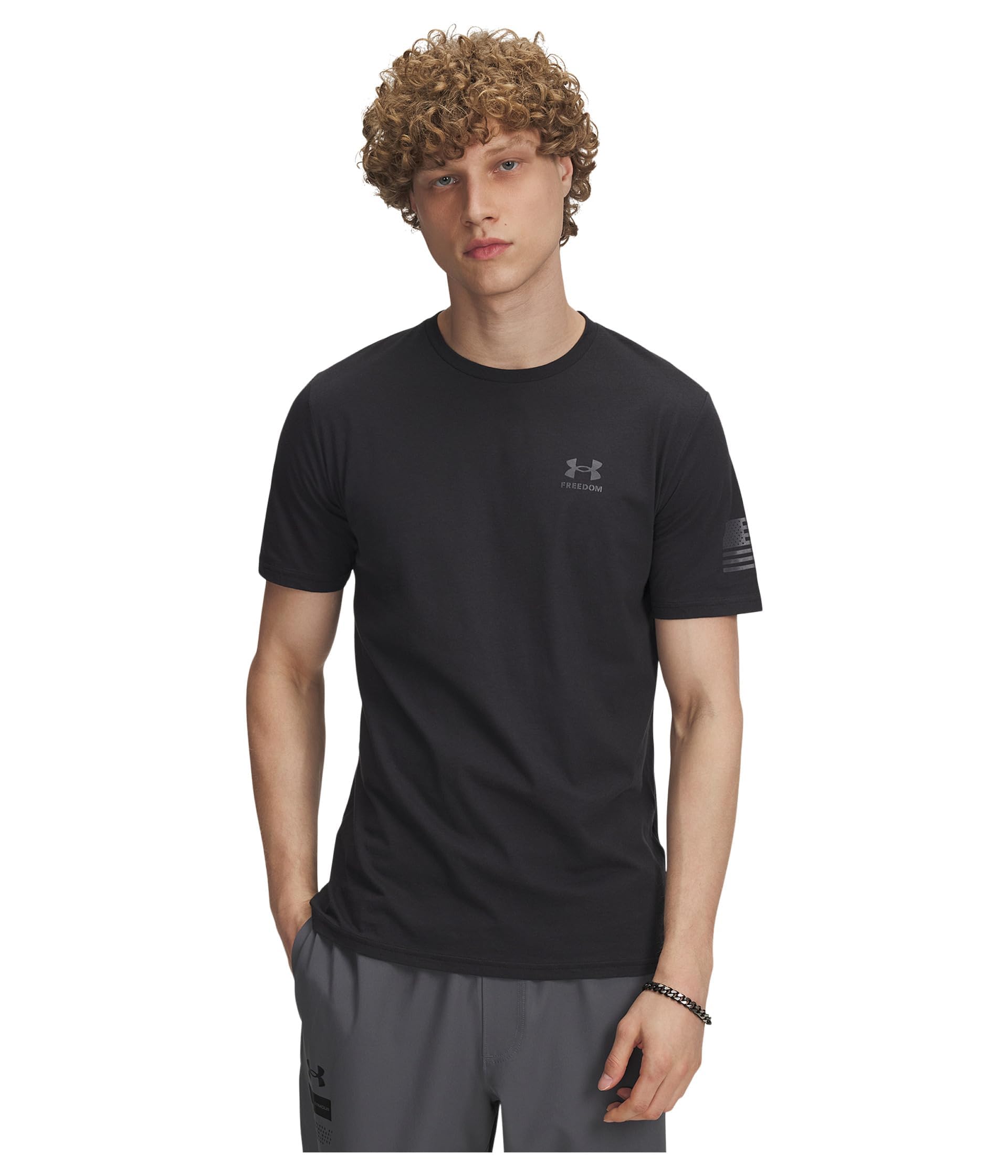 Under Armour Girls Ua G's Ch. Train SS T-Shirt, (002) Black/Castlerock, XXL Tall