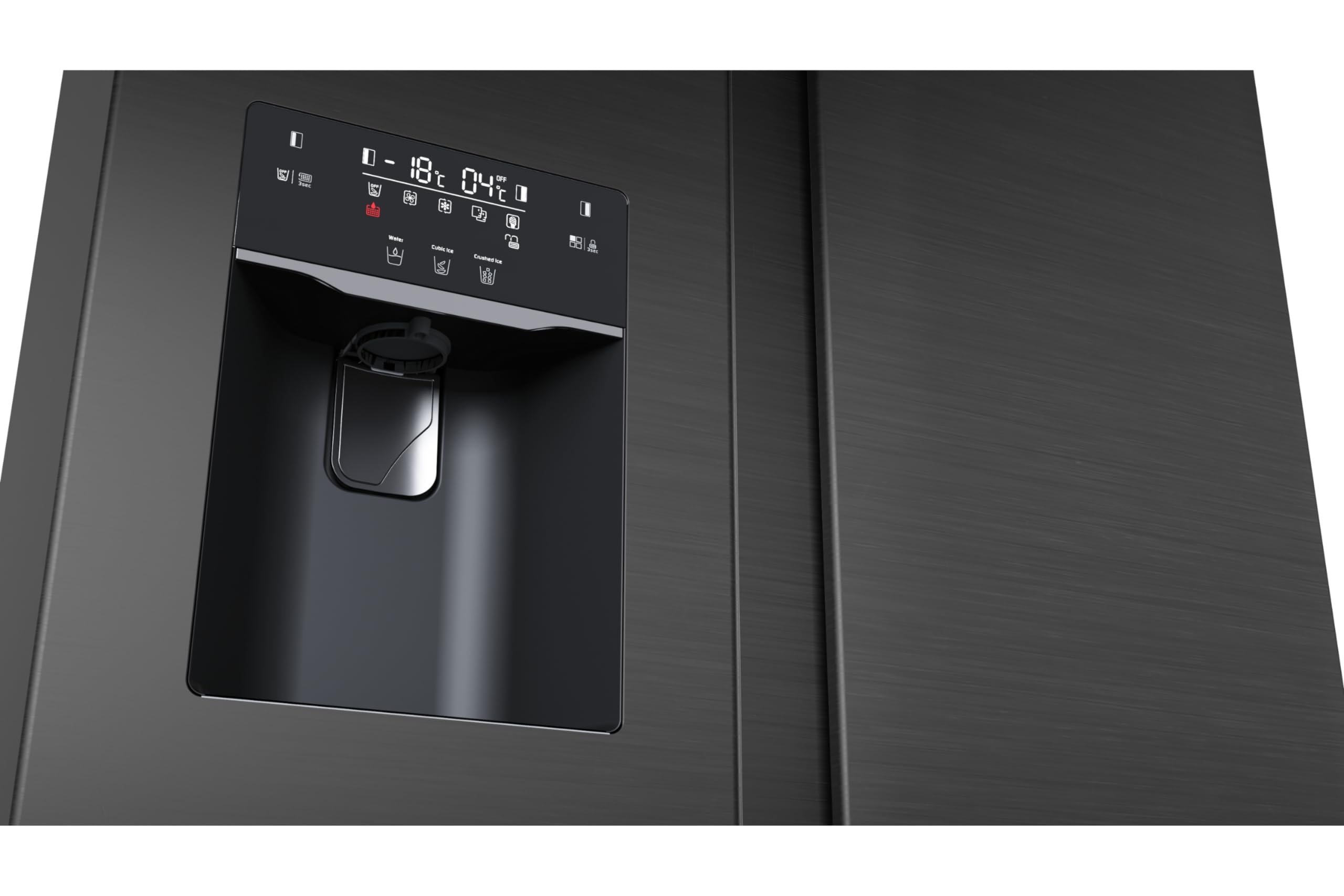 Teka Frigorífico americano 113430057 Clase E 1.7745mX91.1cm No Frost Acero Inoxidable