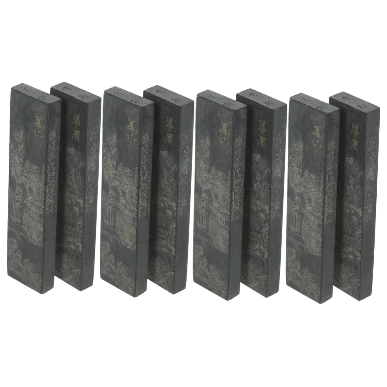EXCEART 4 Sets Tintenstifte Kalligraphie-set Handgefertigt Traditionelle Chinesische Schreibpinsel Tintenblock 2 Stück X 4