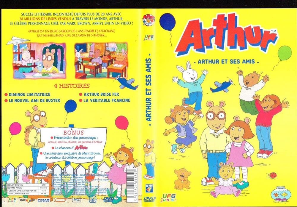DVD Arthur et ses amis (tbe) | Anime | Lemaus [DVD]
