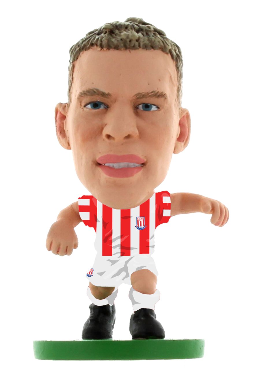 Soccerstarz - Stoke Ryan Shawcross Home Kit (Classic) /Figures