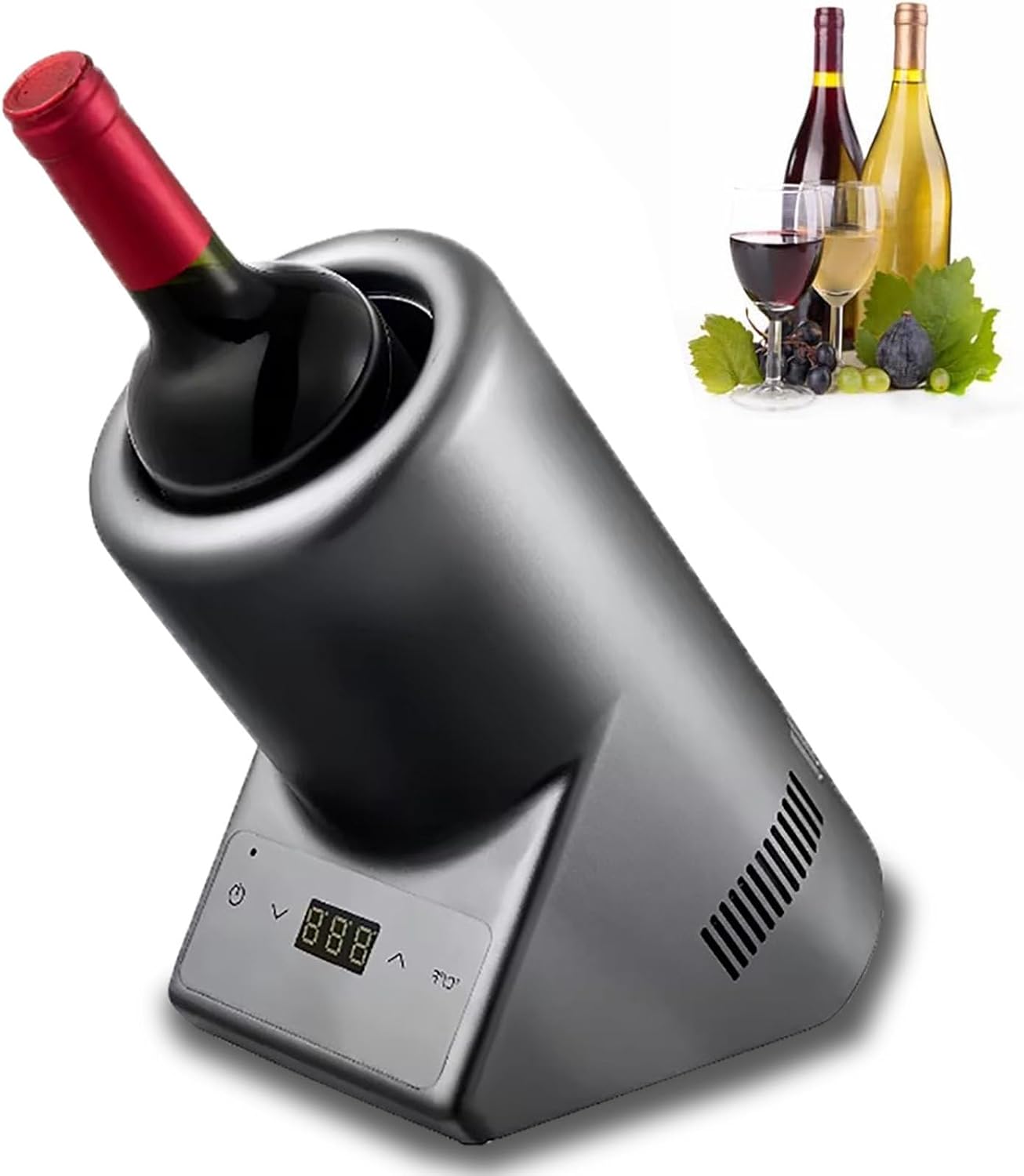 Reusable Wine Bottle Cooler - Wine Cooler Sleeve for Standard Size Bottles - Insulated Wine Bottle Chiller to Keep Wine Cold, for The Wine Lover, Wine Coolers,A