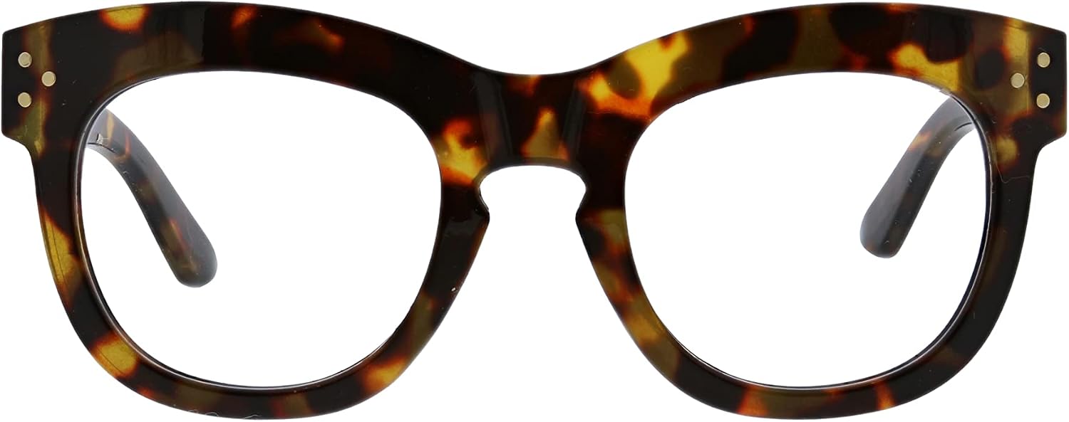 Peepers by PeeperSpecs Women's Bravado Oversized Blue Light Blocking Reading Glasses