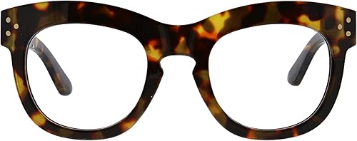 Peepers by PeeperSpecs Bravado - Gafas de lectura de gran tamaño con bloqueo de luz azul para mujer disponible en Yaxa Colombia