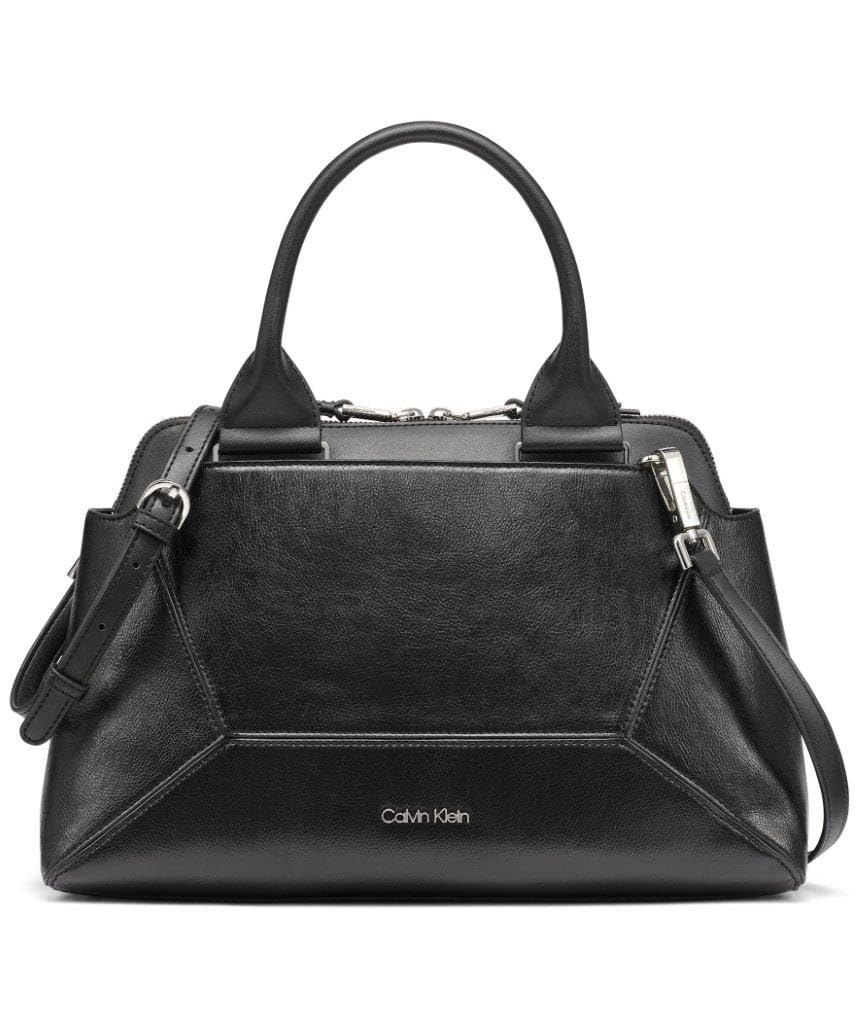 

                                                    Calvin Klein Heidi Organizational Satchel, Black/S