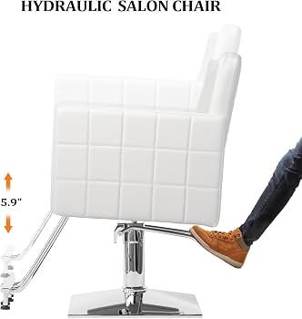 Amazon.com: Bonnlo Salon Styling Chair for Hair Stylist Wide Seat