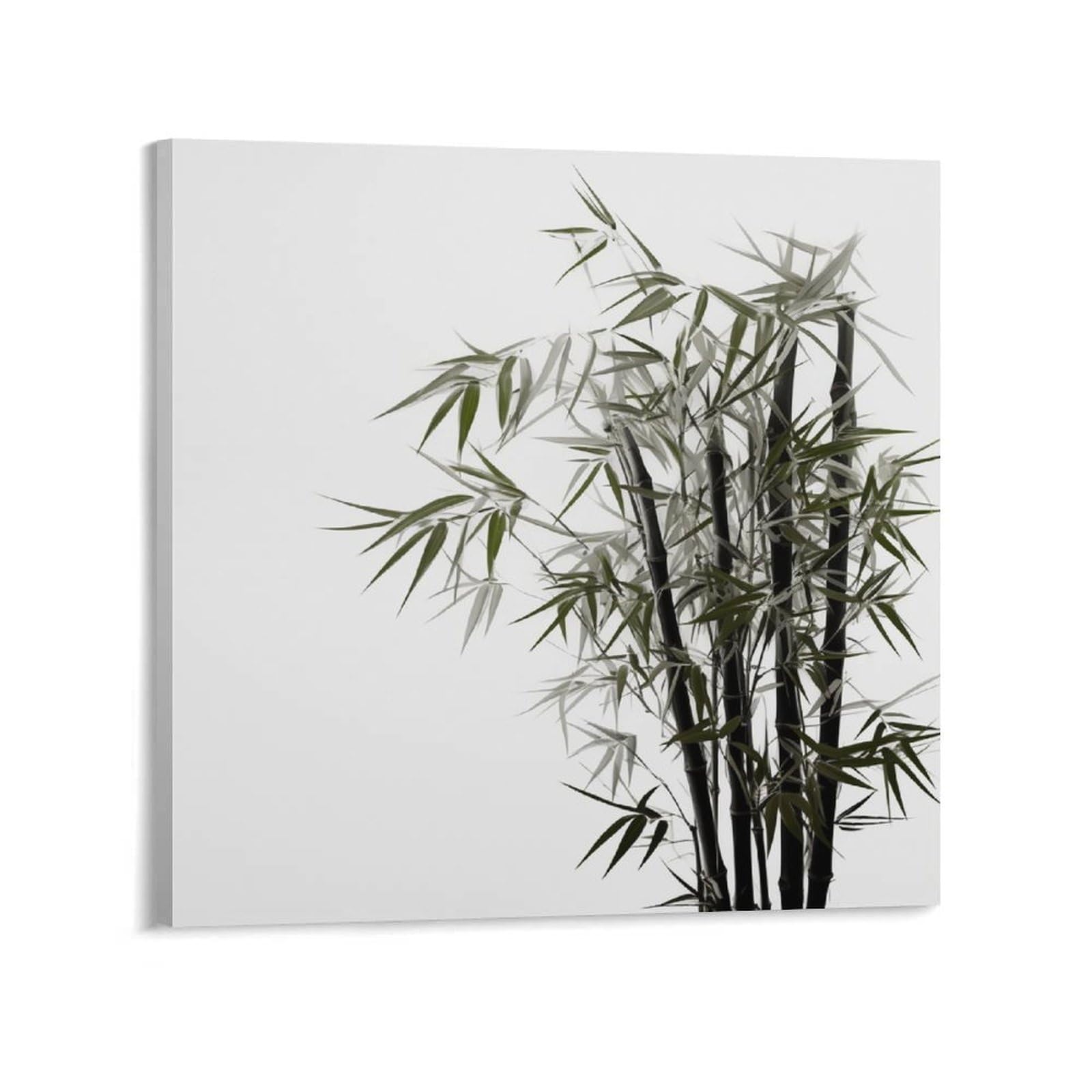 KLOPH Asian Canvas Wall Art for Living Room 08x8inch Modern Artwork Painting for Bathroom Hanging Canvas Prints Aesthetic Wallart for Bedroom Kitchen Office Wall Decor