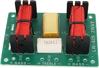 Audio Speaker Frequency Divider, Treble Bass Crossover Filter Board, Good Electrical Conductivity, Unobstructed Transmission, Supports Treble and Bass Frequencies