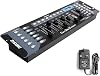 DMX Controllers Lighting, 3-Color 192 Channels for Stage Light, DMX 512 Controller for Live House, Dj Controller with Easy Setup and Multiple Control Modes